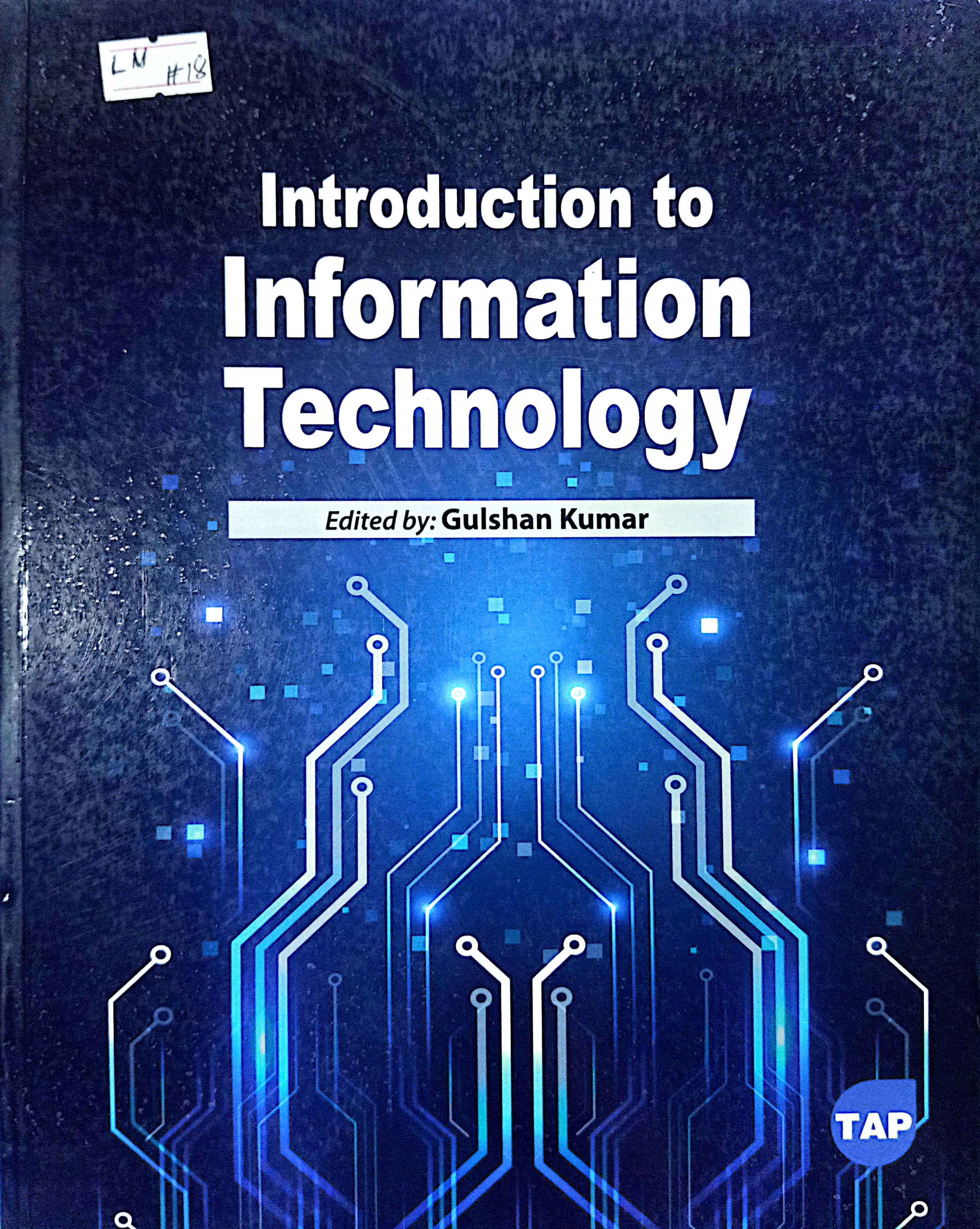 Book cover: Introduction to information technology