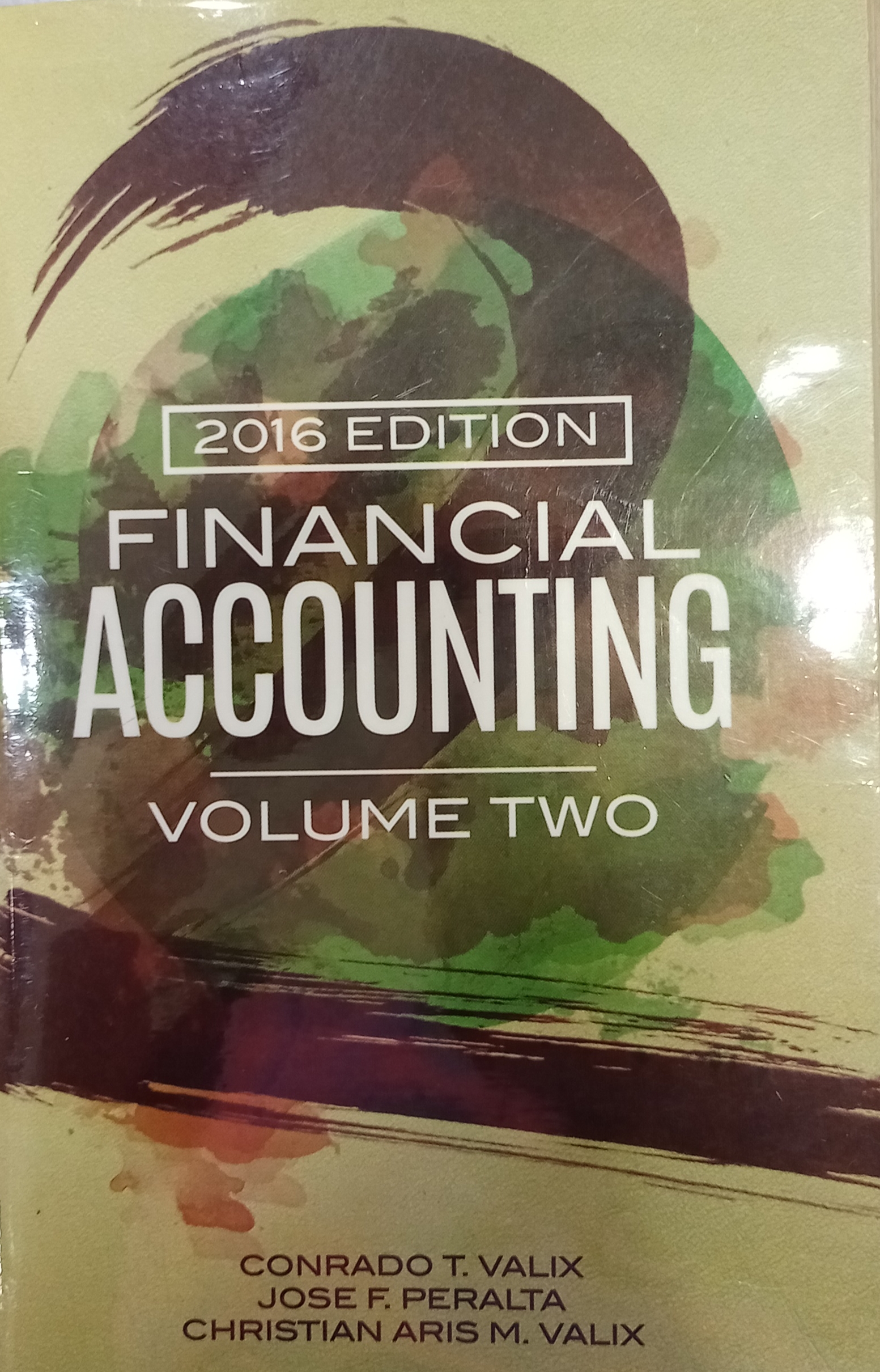 Book cover: Financial accounting: vol. 2