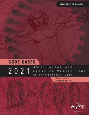 Book cover: 2021 ASME boiler & pressure vessel code : an international code