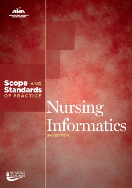 Book cover: Nursing informatics: scope and standards of practice.