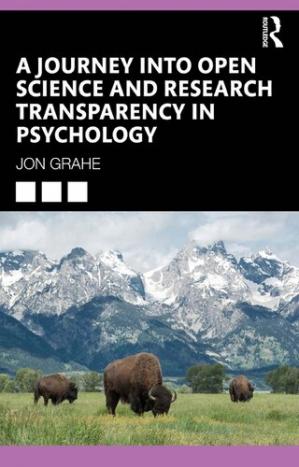 Book cover: A Journey into open science and research transparency in psychology : a journey through national parks