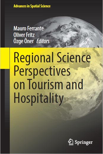 Book cover: Regional science perspectives on  tourism and hospitality