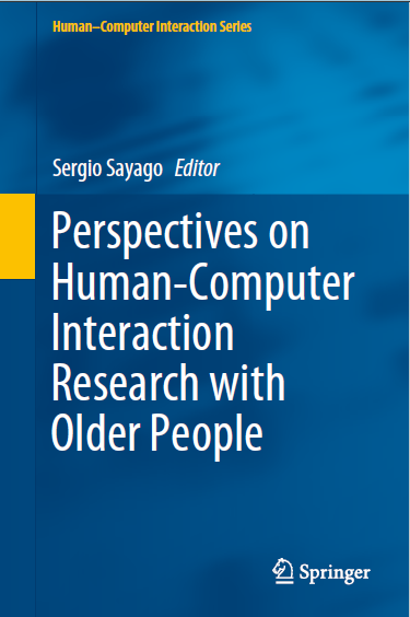 Book cover: Perspectives on human-computer interaction research with older people