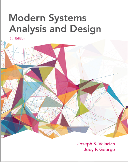 Book cover: Modern systems analysis and design
