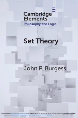 Book cover: Set theory
