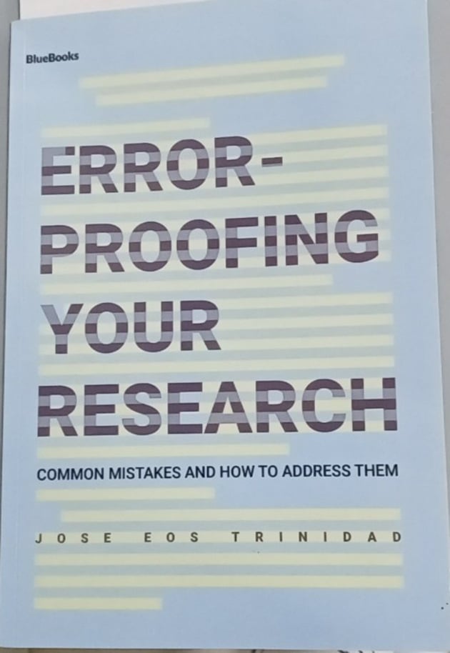 Book cover: Error-proofing your research: common mistakes and how to address them