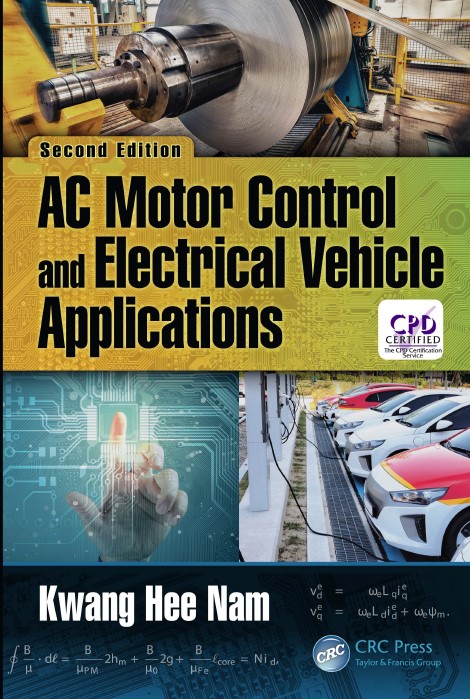 Book cover: AC motor control and electrical vehicle applications