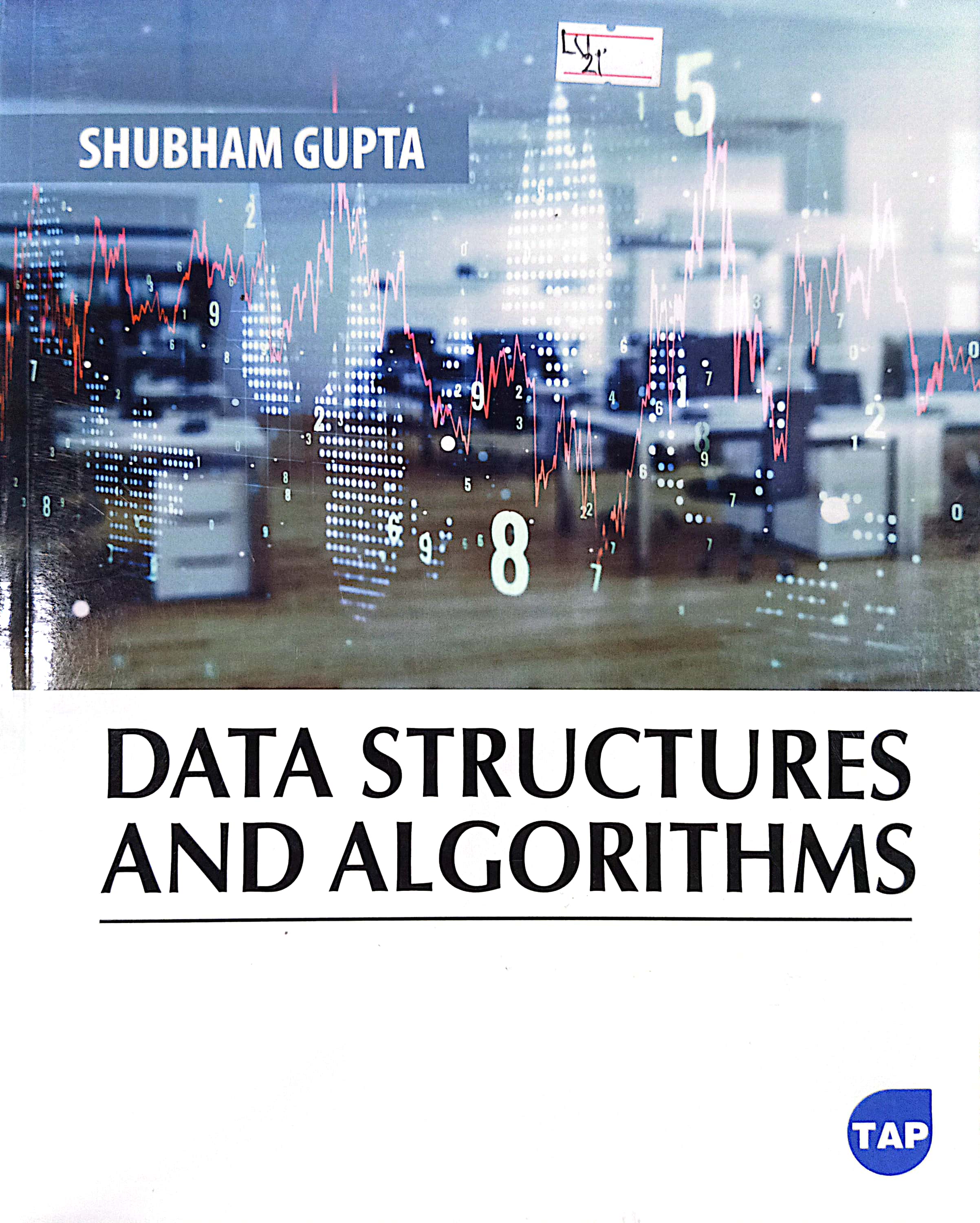 Book cover: Data structures and algorithms
