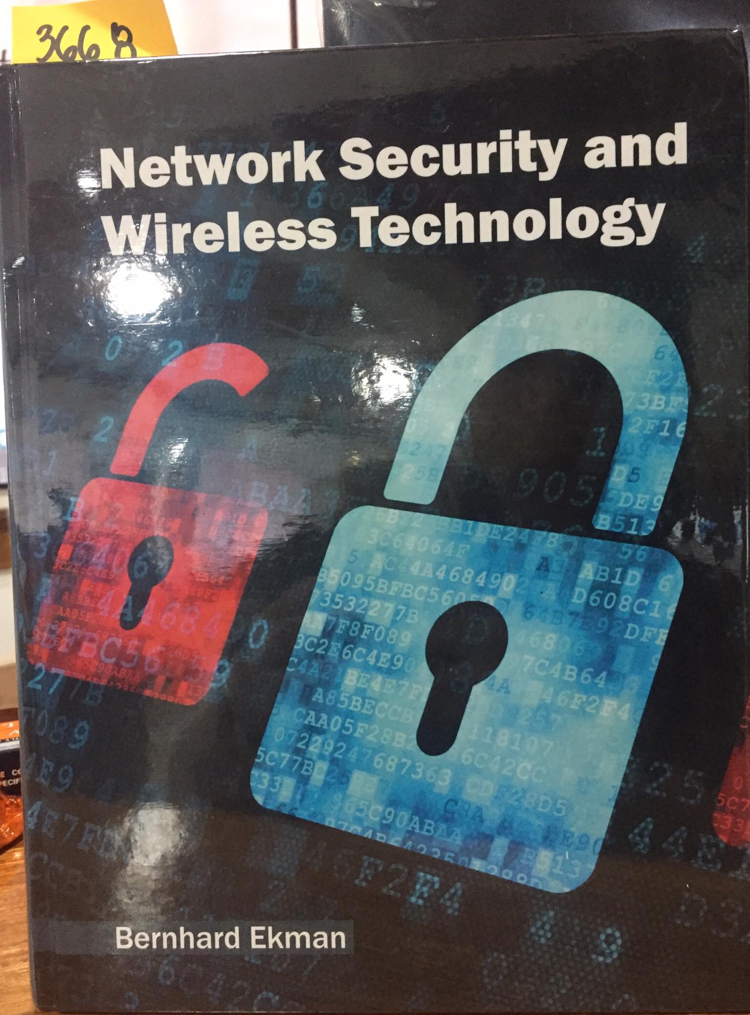 Book cover: Network security and wireless technology