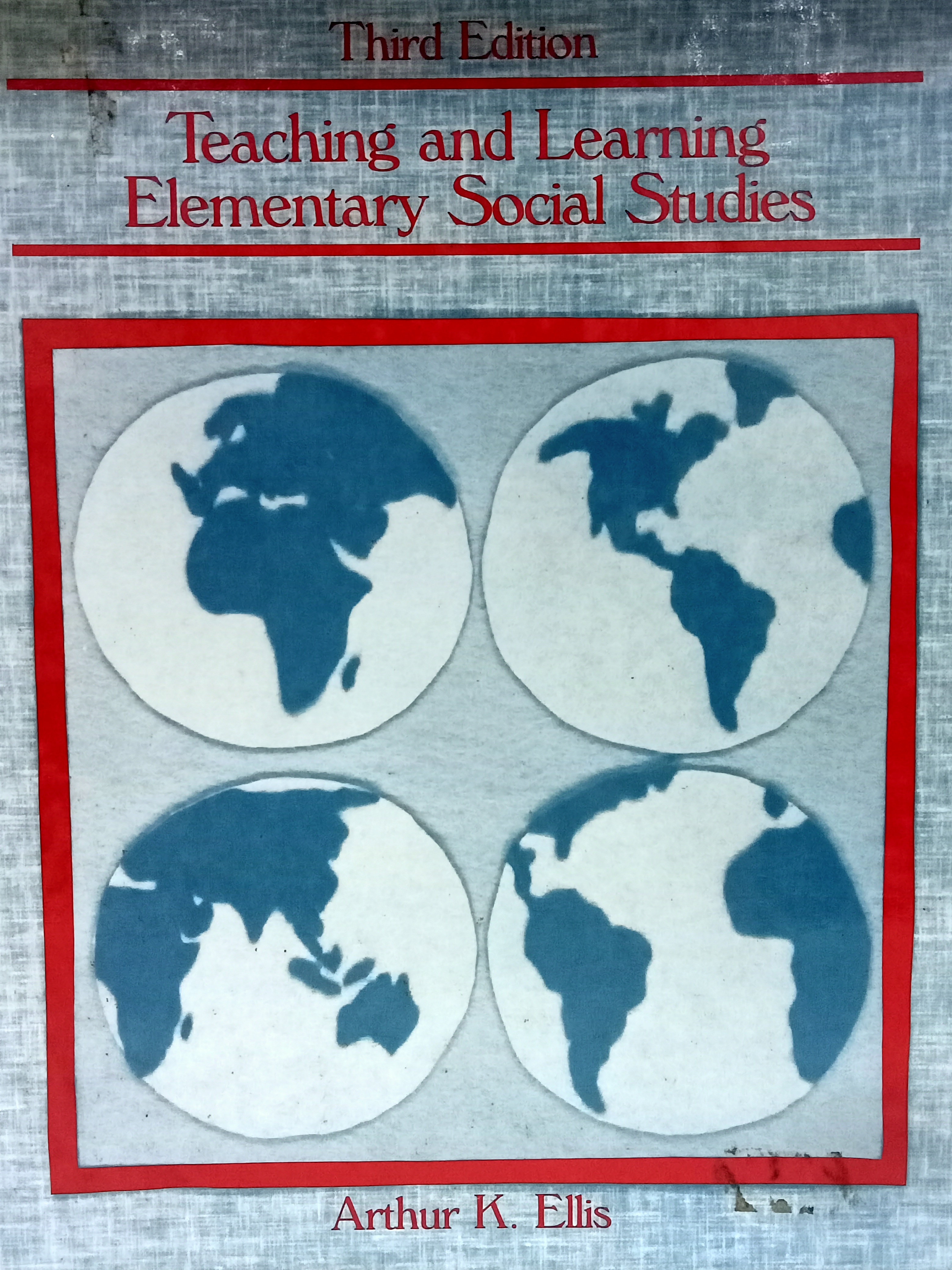 Book cover: Teaching & learning elementary social studies