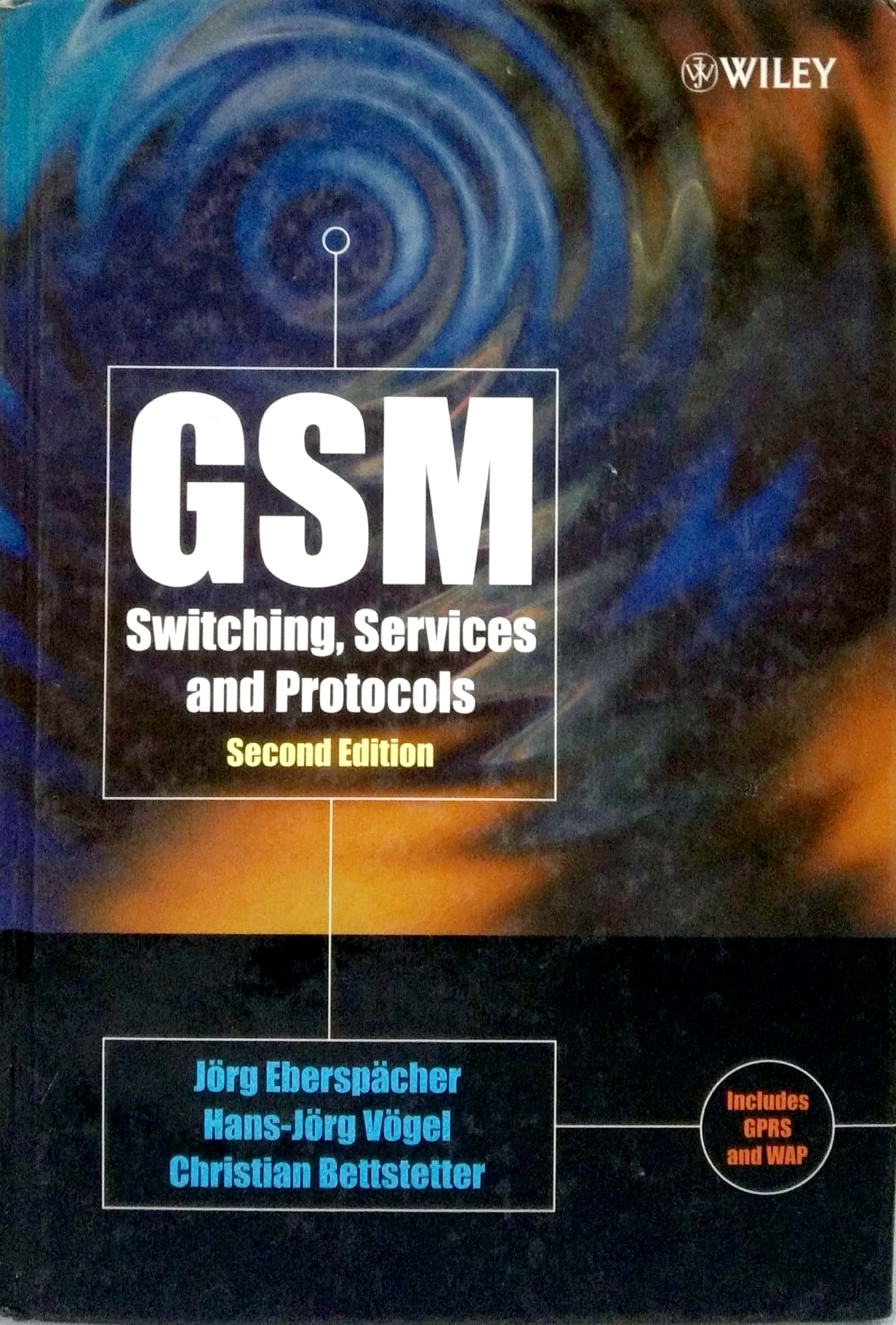 Book cover: GSM switching, services and protocols