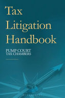 Book cover: Tax litigation handbook