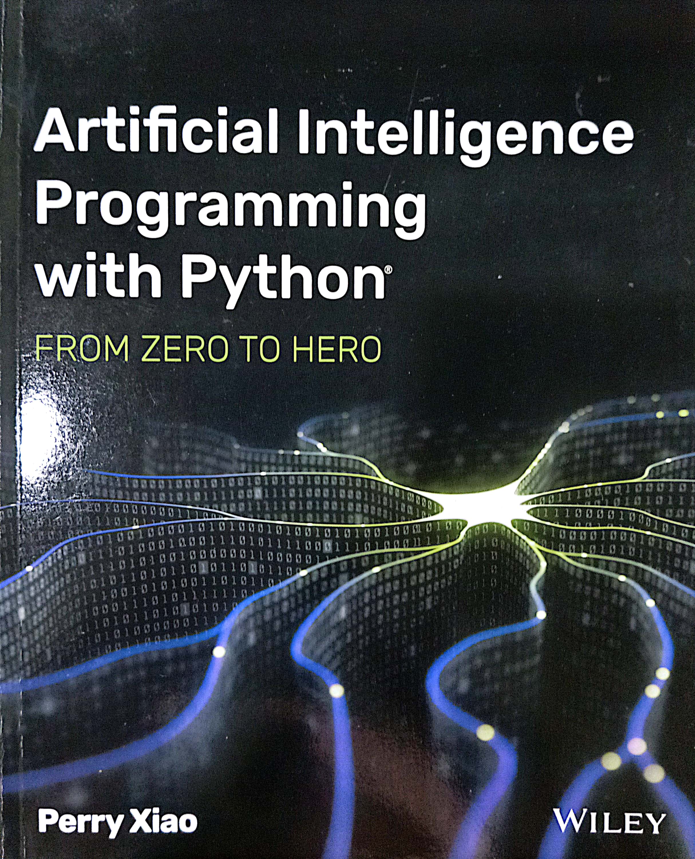 Book cover: Artificial intelligence programming with python : from zero to hero