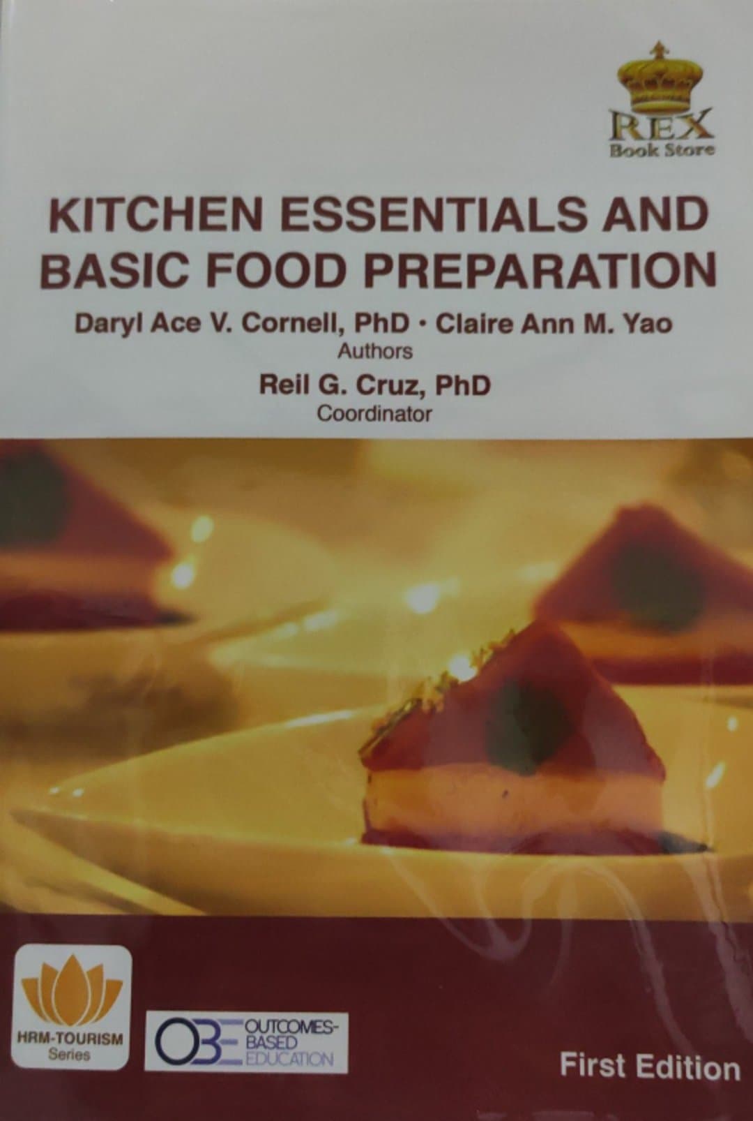 Book cover: Kitchen essentials and basic food preparation