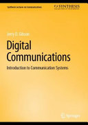 Book cover: Digital communications : introduction to communication systems