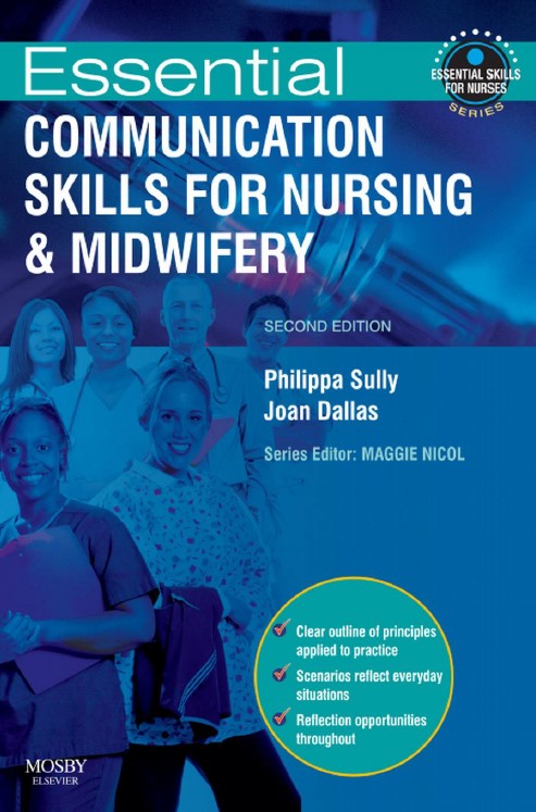 Book cover: Essential communication skills for nursing and midwifery