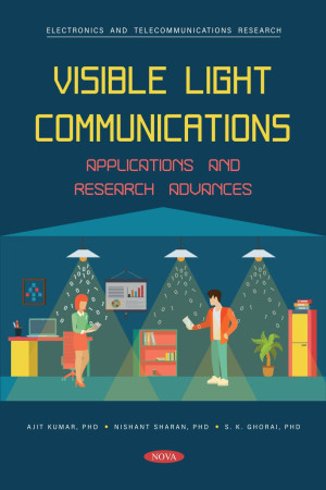 Book cover: Visible light communications : applications and research advances