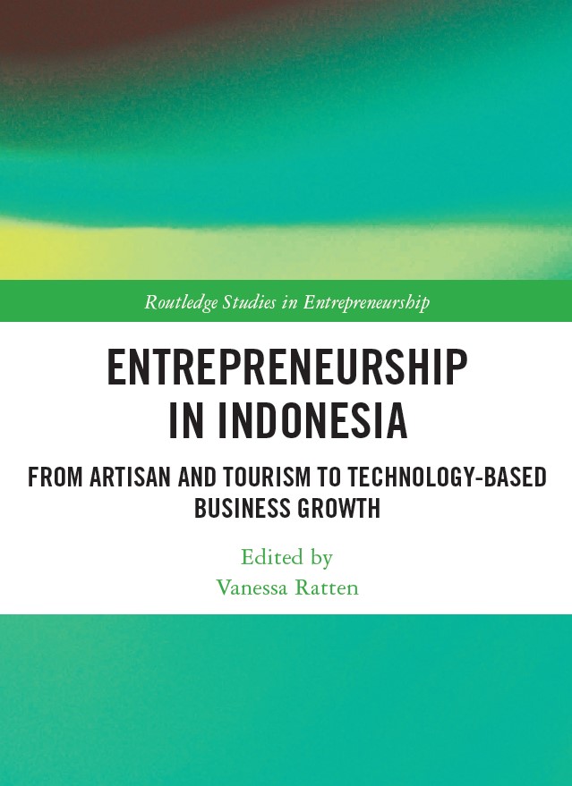 Book cover: Entrepreneurship in Indonesia : from artisan and tourism to technology-based business growth