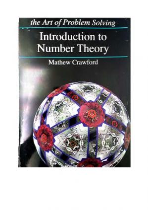 Book cover: Introduction to number theory