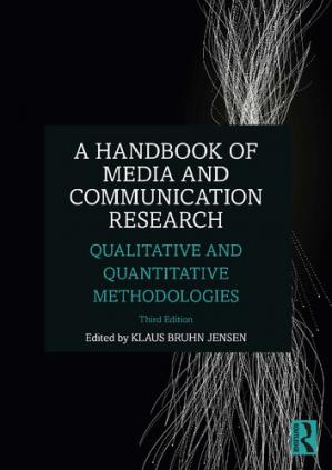 Book cover: A Handbook of media and communication research : qualitative and quantitative methodologies