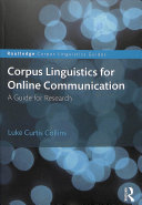 Book cover: Corpus linguistics for online communication : a guide for research