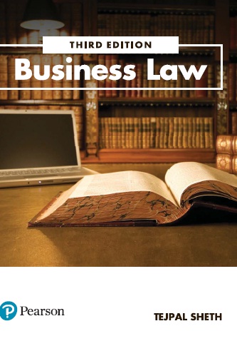 Book cover: Business law