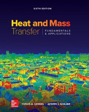Book cover: Heat and mass transfer : fundamentals & applications