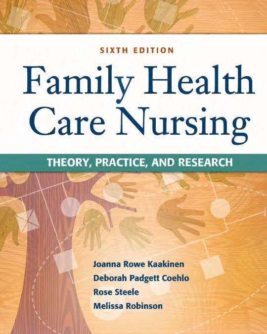 Book cover: Family health care nursing theory, practice, and research