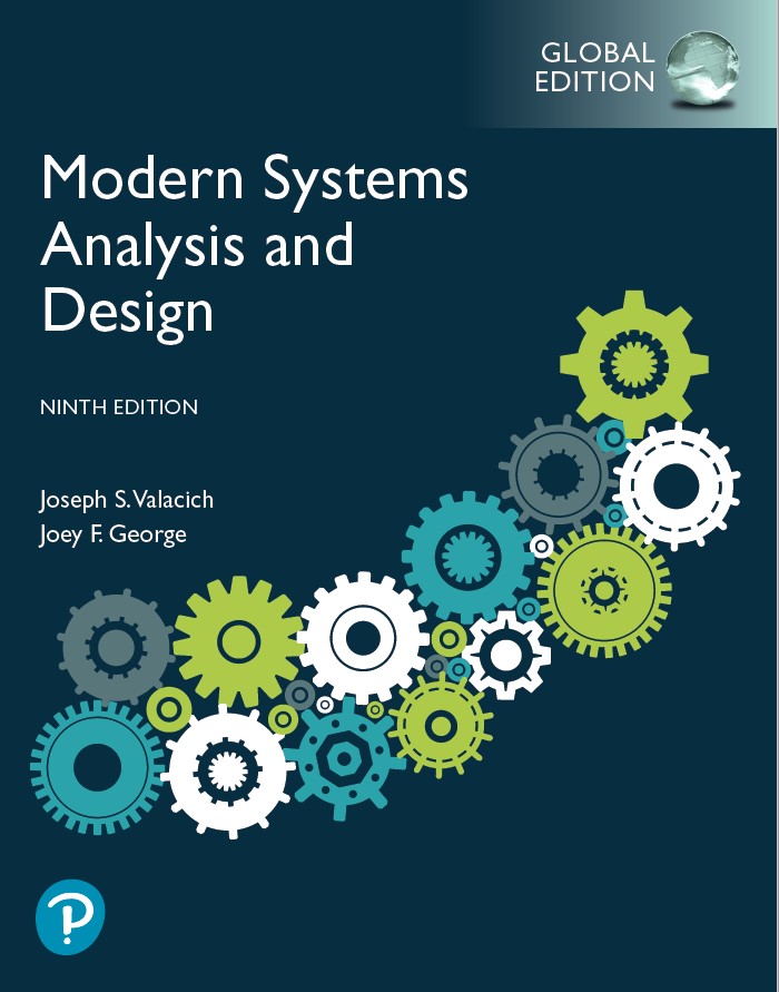 Book cover: Modern systems analysis and design