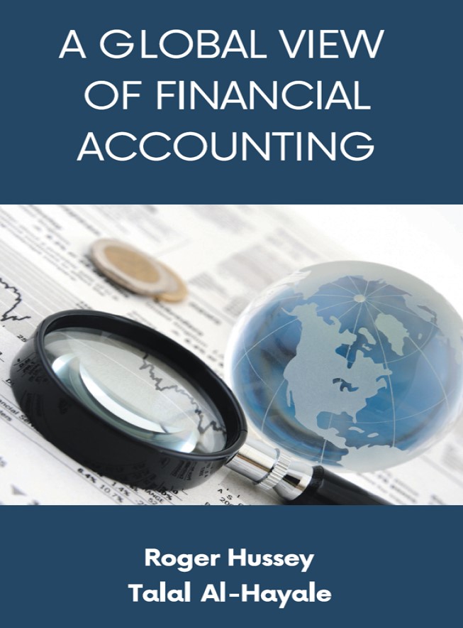 Book cover: A Global view of financial accounting