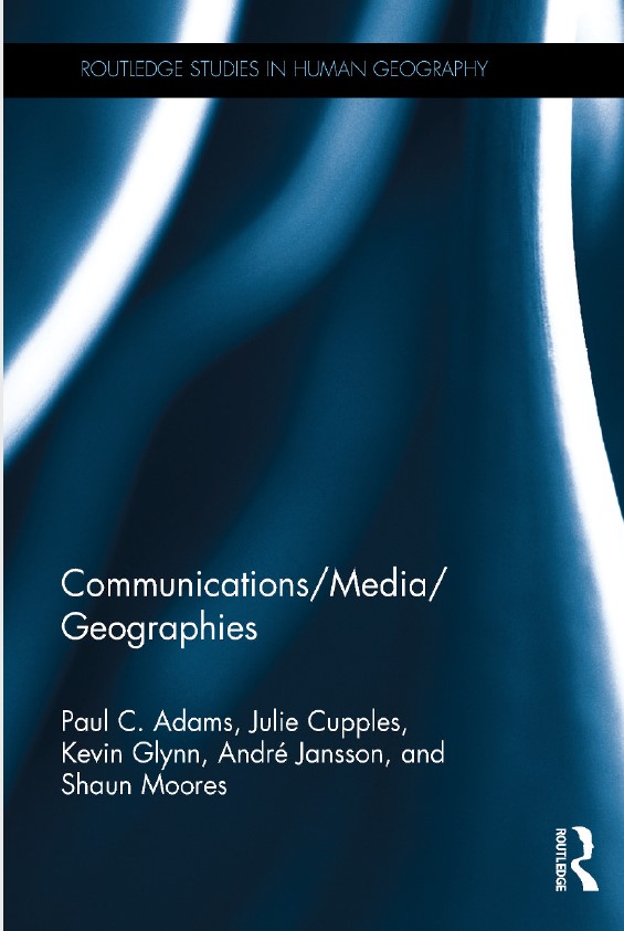 Book cover: Communications/media/geographies