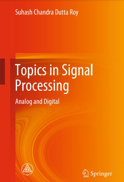 Book cover: Topics in signal processing: analog and digital
