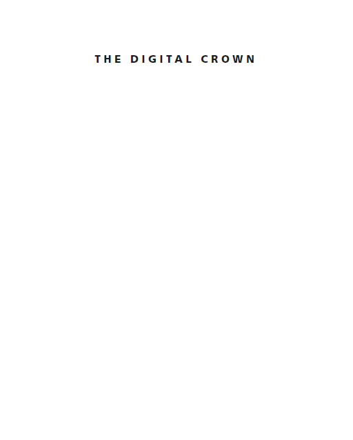 Book cover: The Digital crown : winning at content on the web