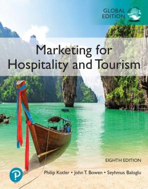 Book cover: Marketing for hospitality and tourism