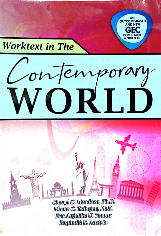 Book cover: Worktext in the contemporary world