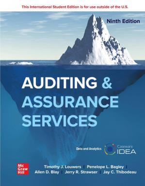 Book cover: Auditing & assurance services