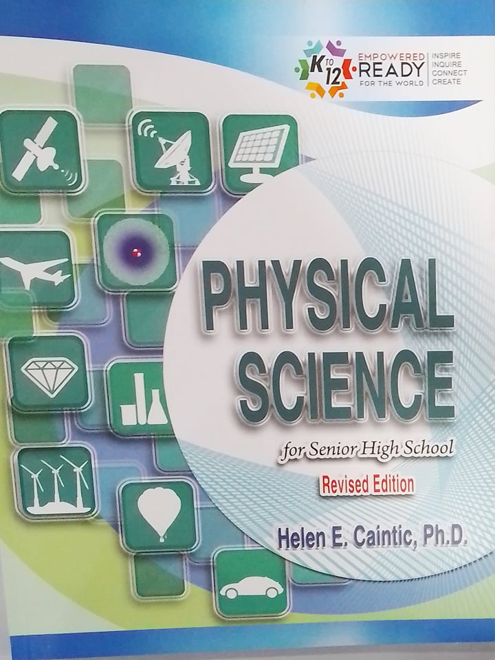 Book cover: Physical science: for senior high school