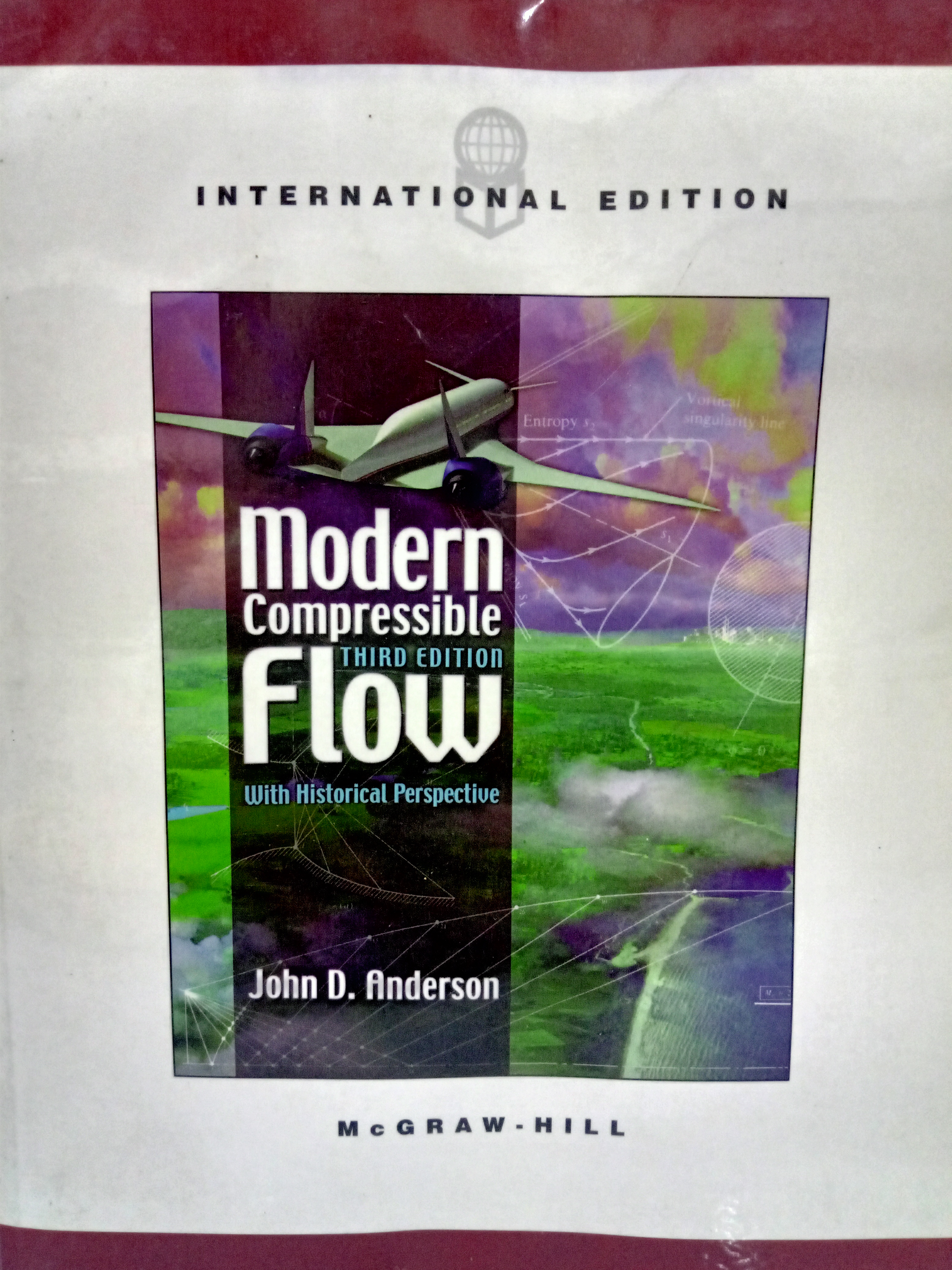 Book cover: Modern compressible flow with historical perspective
