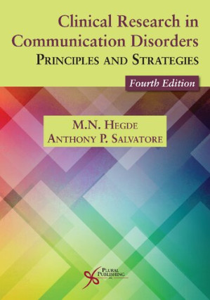 Book cover: Clinical research in communication disorders : principles and strategies