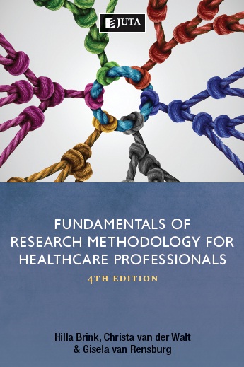 Book cover: Fundamentals of research methodology for healthcare professionals