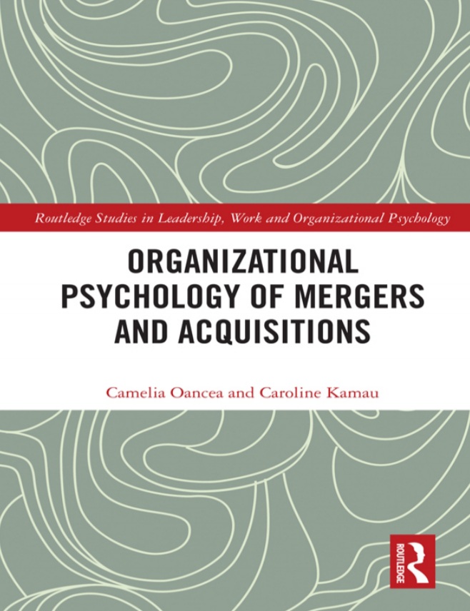 Book cover: Organizational psychology of mergers and acquisitions