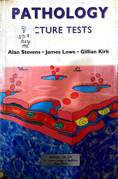 Book cover: Pathology picture tests