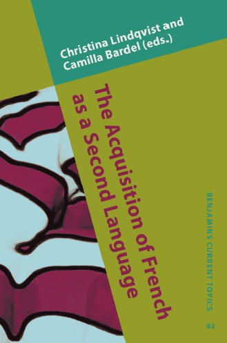 Book cover: The Acquisition of french as a second language : new developmental perspectives