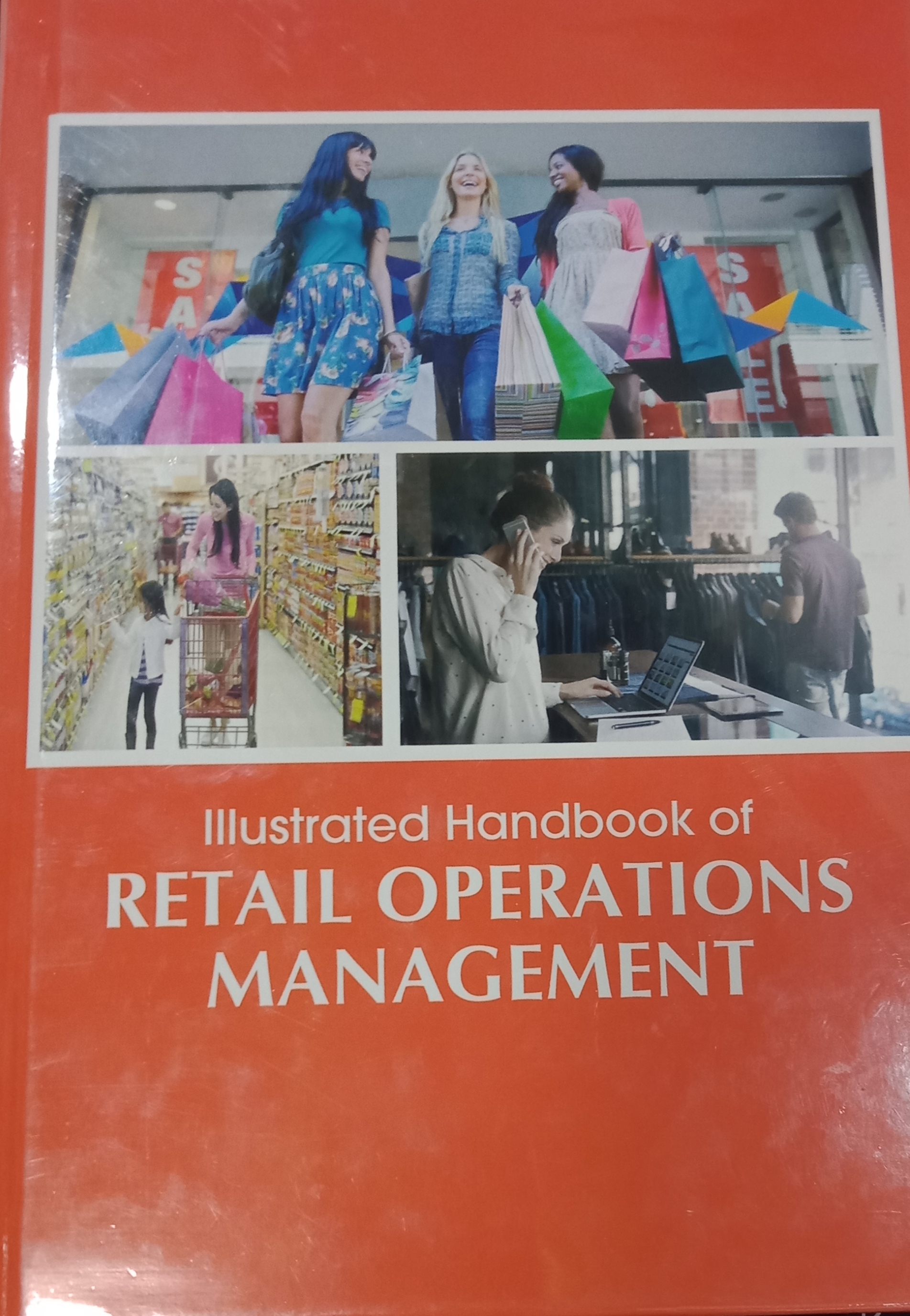 Book cover: Illustrated handbook of retail operations management