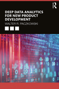 Book cover: Deep data analytics for new product development.