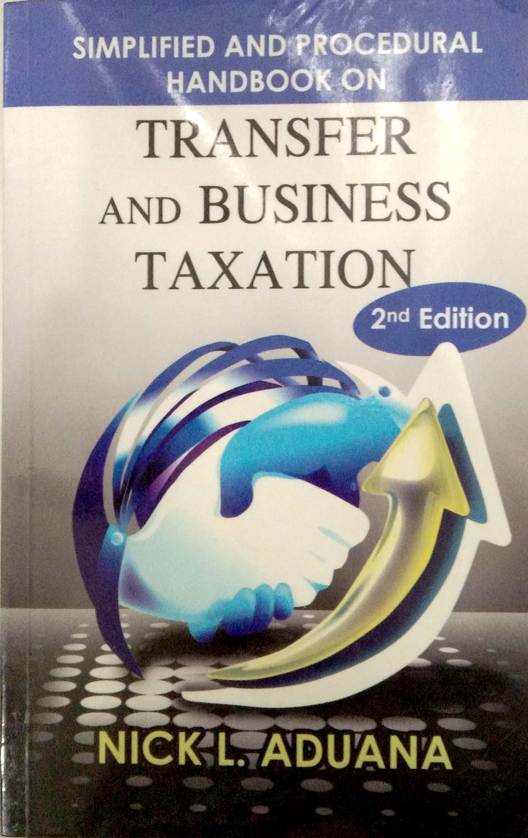 Book cover: Simplified and procedural handbook on transfer and business taxation