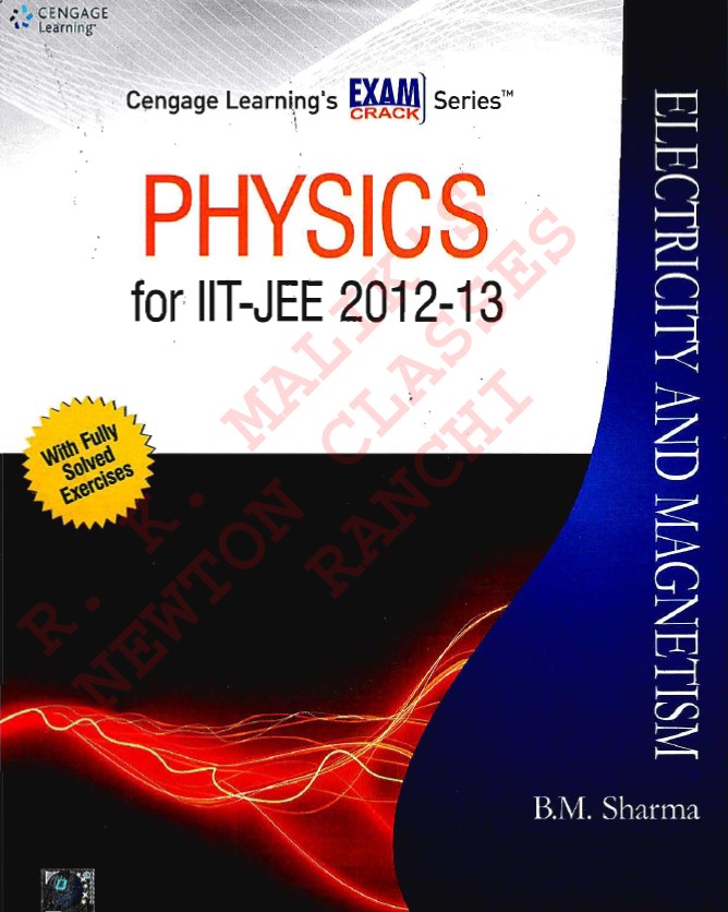 Book cover: Physics for IIT-JEE 2012-13 : electricity & magnetism