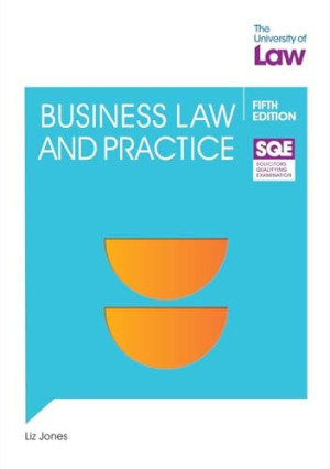 Book cover: Business law and practice