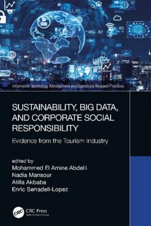 Book cover: Sustainability, big data, and corporate social responsibility : evidence from the tourism industry