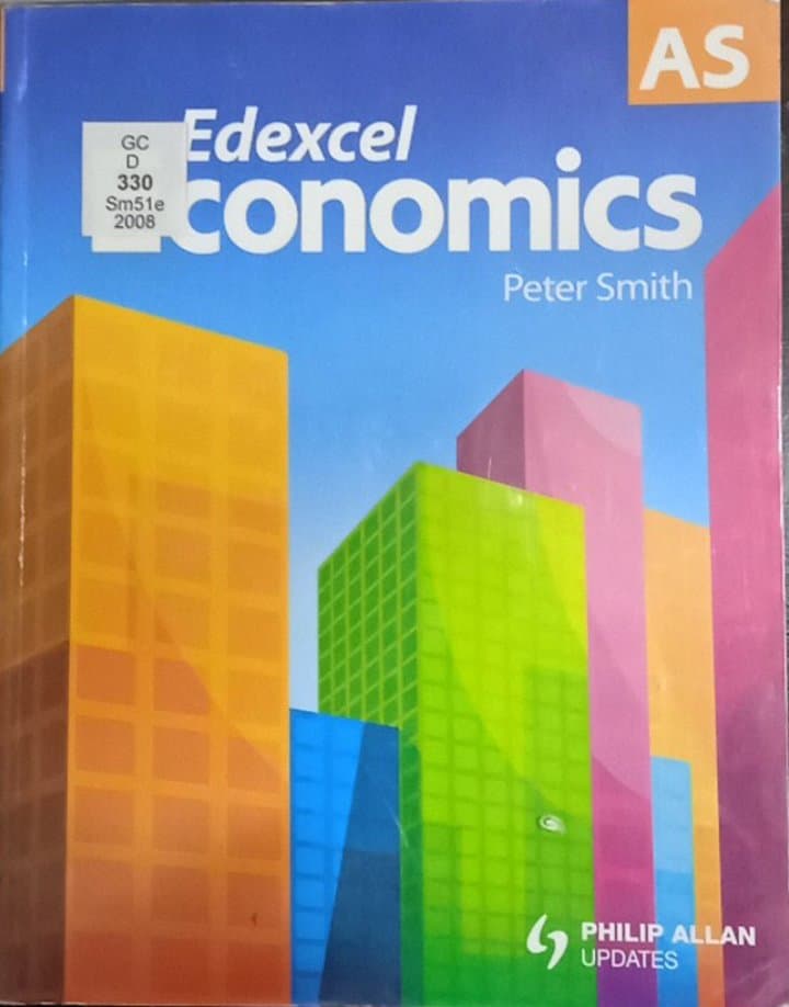 Book cover: Edexcel Economics